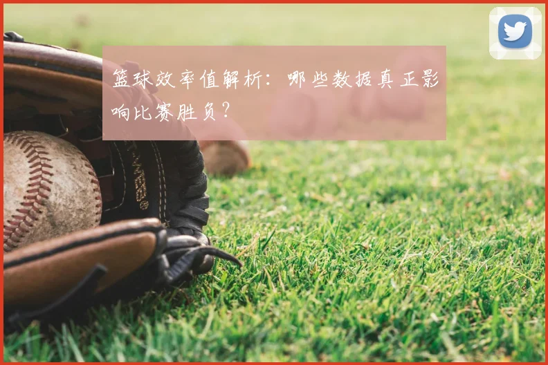 篮球效率值解析:哪些数据真正影响比赛胜负?
